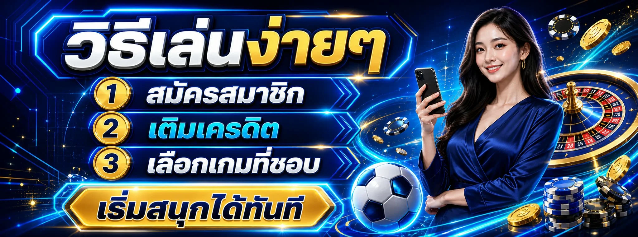 ขั้นตอนสมัครสมาชิก TRUEVIP และฝากเงินผ่านวอเลท